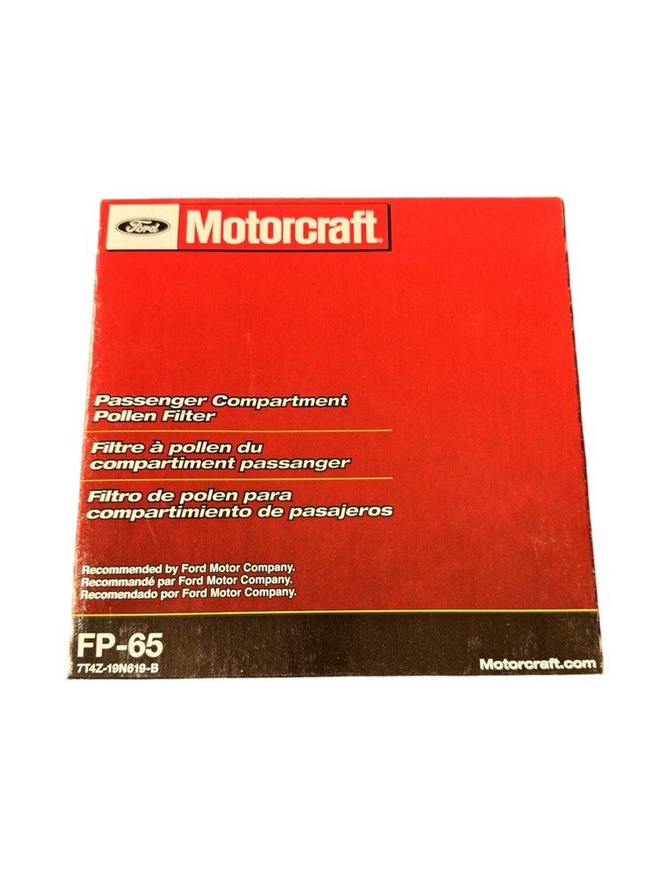 Ford Motorcraft Genuine Cabin Air Filter FP-65