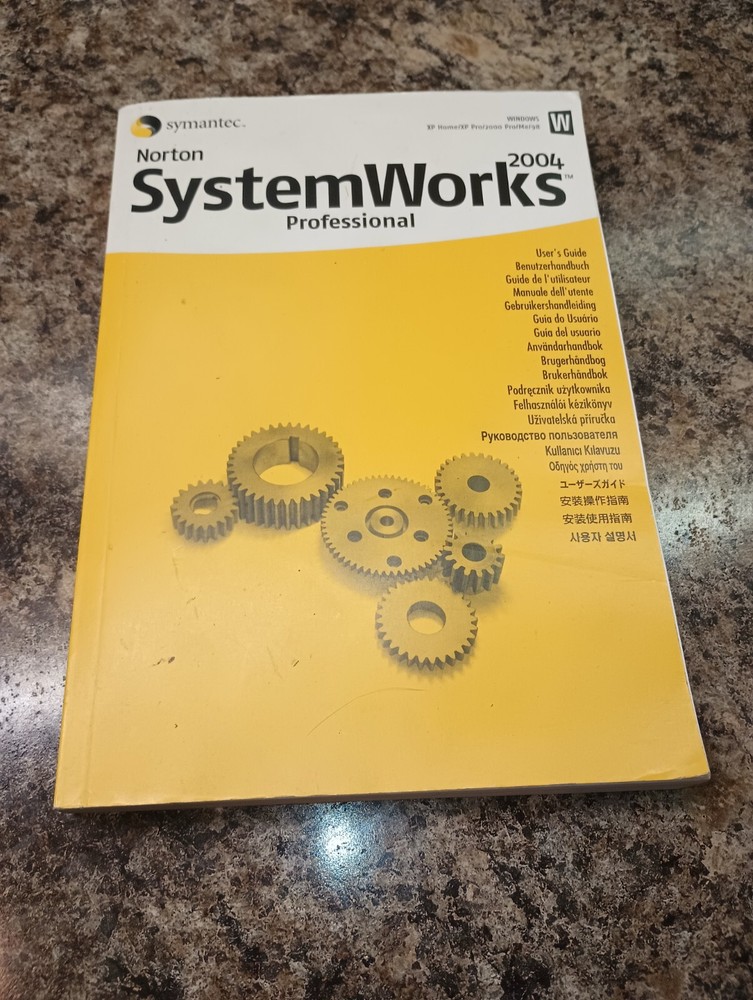Symantec Norton System Works Professional 2004 318 Page Software Manual