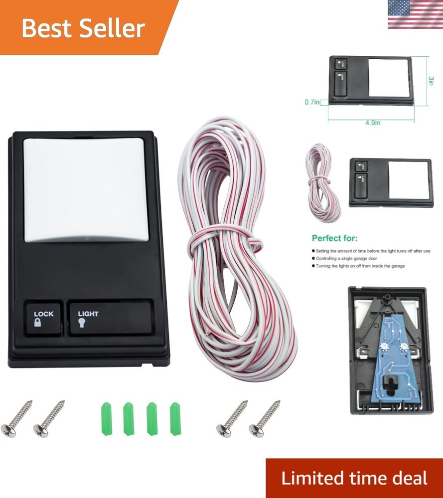 Multi-Function Garage Door Console for LiftMaster - Compatibility & Ease of Use