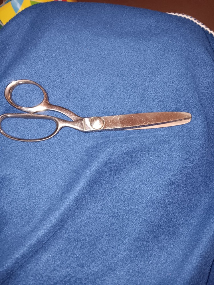 WISS VINTAGE PINKING SHEARS NICE CHROME