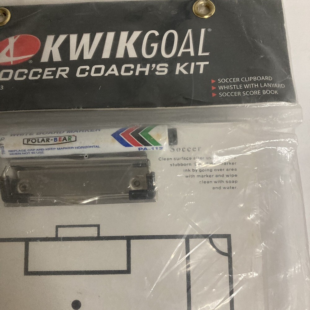 Kwik Goal Soccer Coach's Kit New