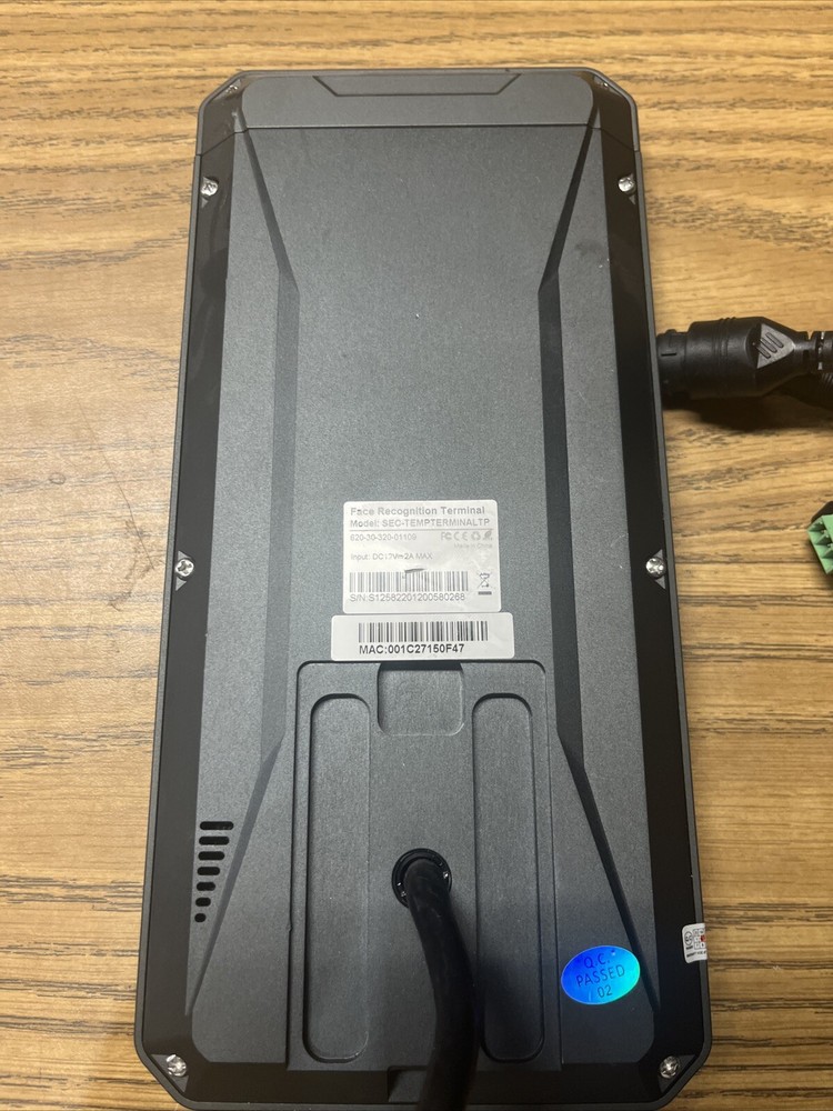 Invid SEC-TEMPTERMINALTP Face Recognition Terminal