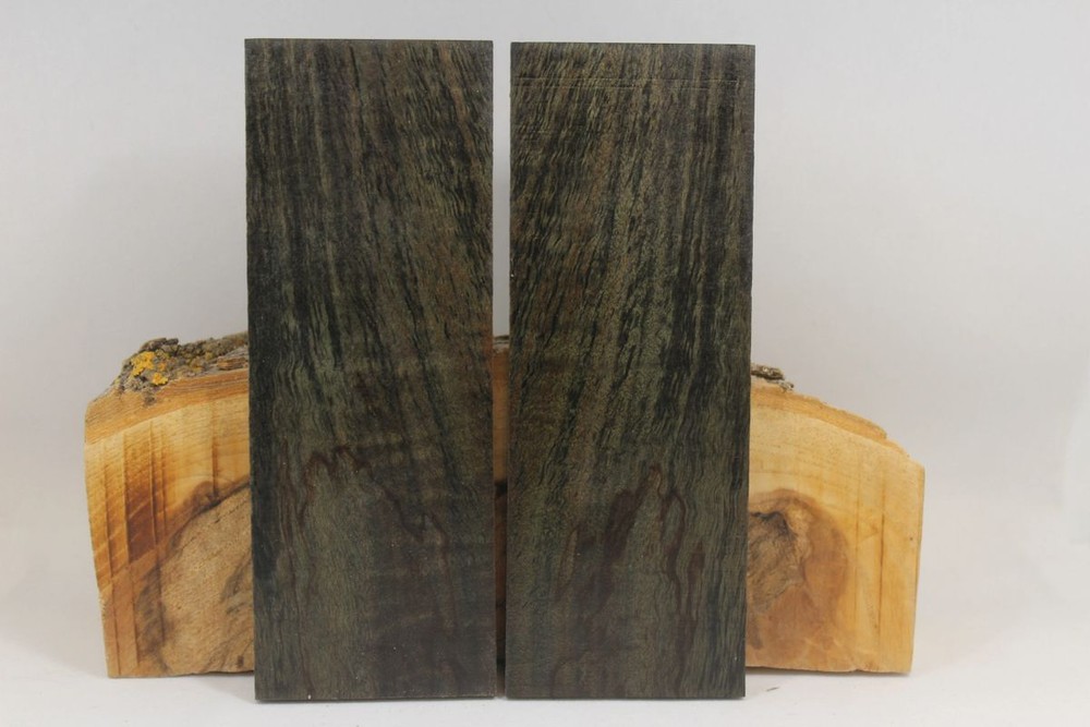 STABILIZED DYED MAPLE CUSTOM KNIFE HANDLE MATERIAL BLANK SCALES (6517)