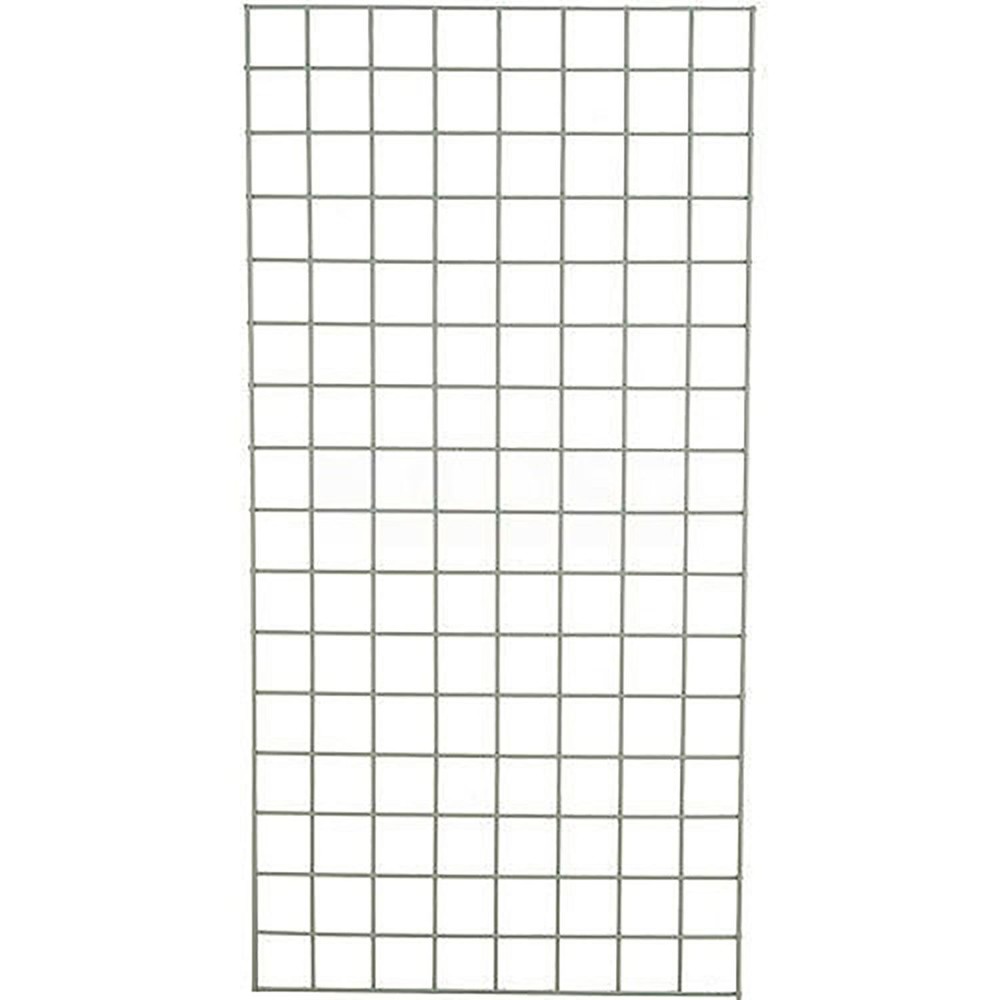 Global Industrial Wire Grid Panel Poly-Green 48" x 18"