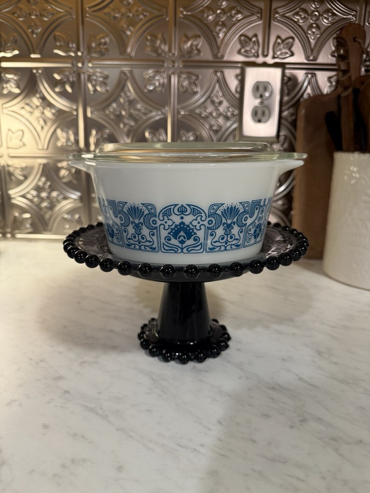 Pyrex Blue Horizon 473 And 472 With Lids