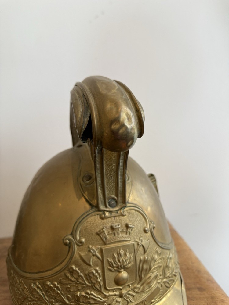 Vintage Firefighter Helmet