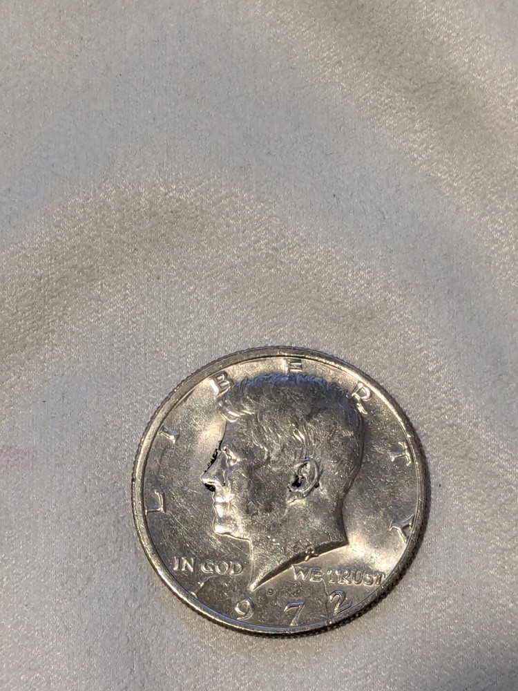 1972 Misaligned Half Dollar