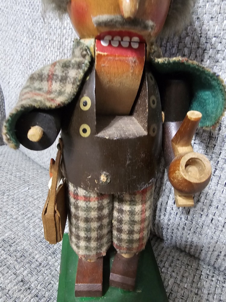 Steinbach Germany Original Handcrafted Sherlock Holmes 681 Nutcracker 1983
