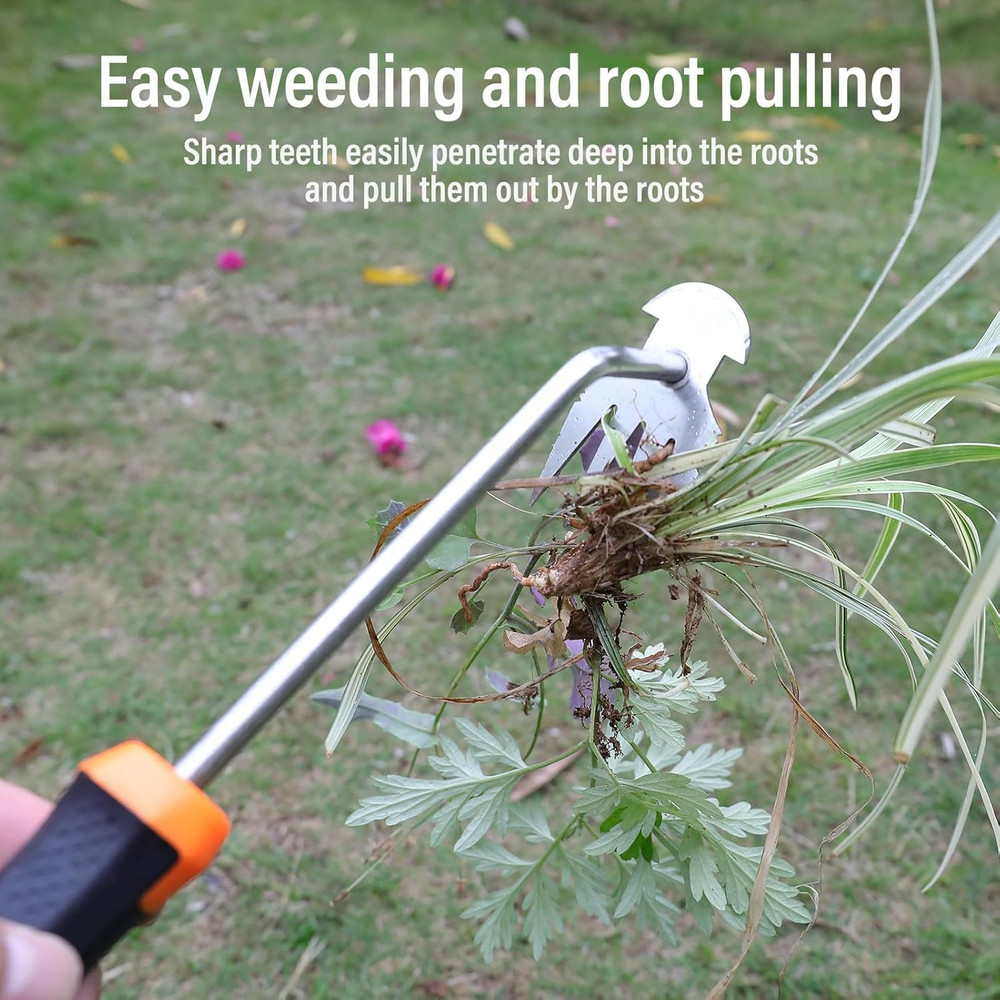 Weed Puller Tool, 2023 New Durable Garden Weed Pulling Tool, Portable Garden Wee