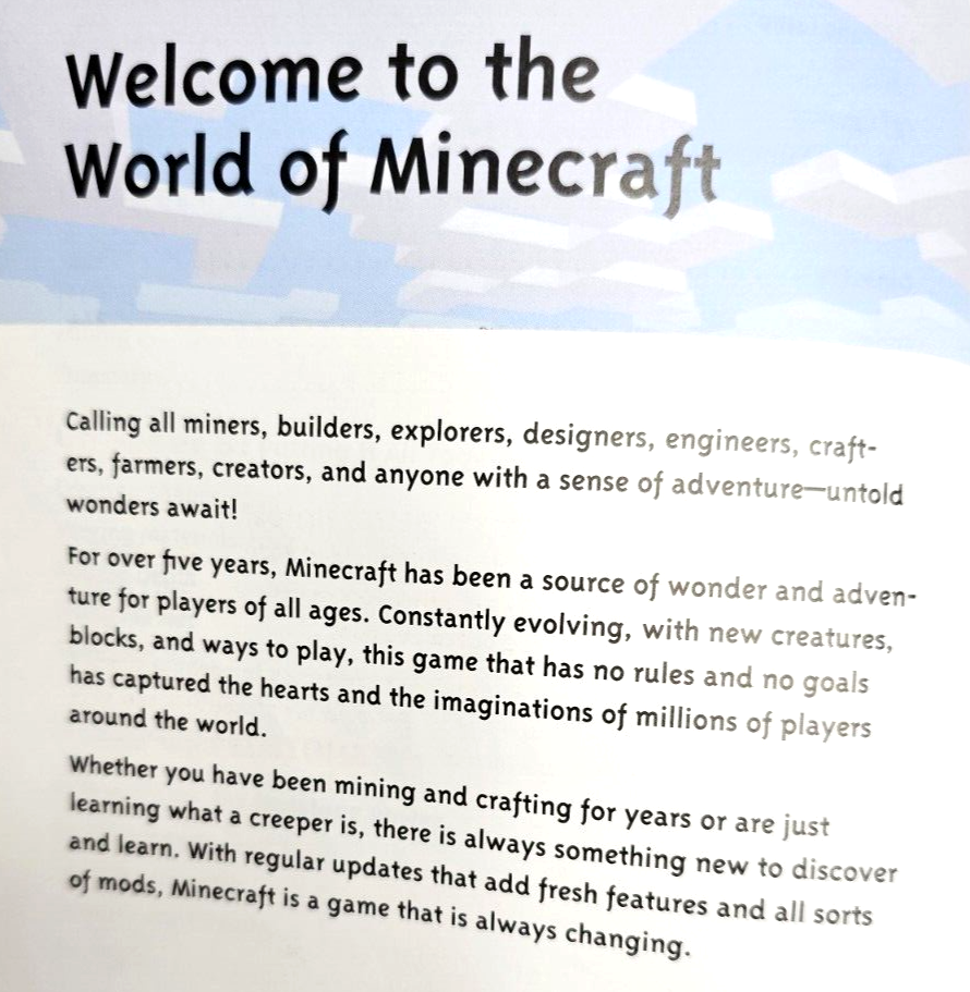 2015 Visual Guide to Minecraft Tips Hints Projects Clark Dunsmann Moltz Book