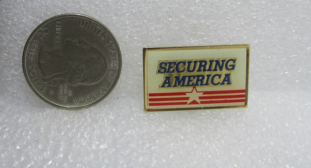 Securing America Pin