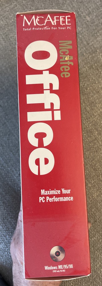 McAfee Office Windows ME 95 98