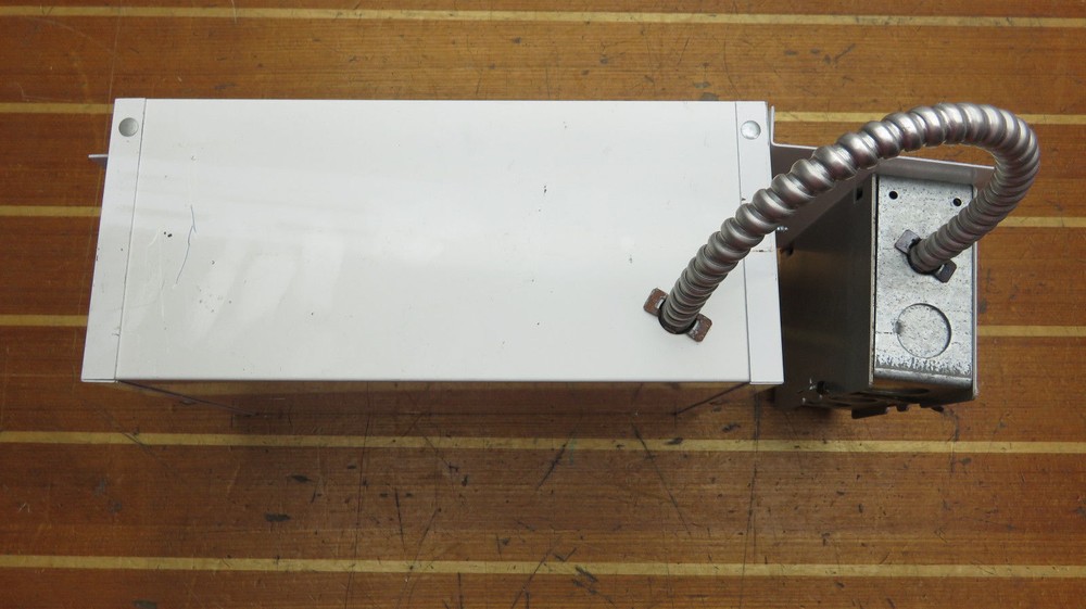 Juno Lighting TC118-830WH A19 Down-Lite Ceiling Mount Soffit Light with Bracket