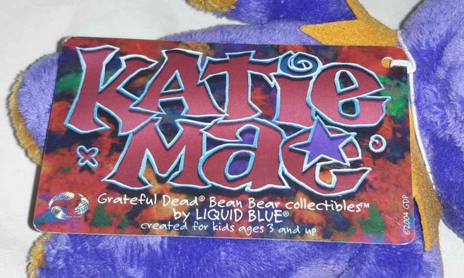 Grateful Dead Bean Bear KATIE MAE 2004 Edition 13