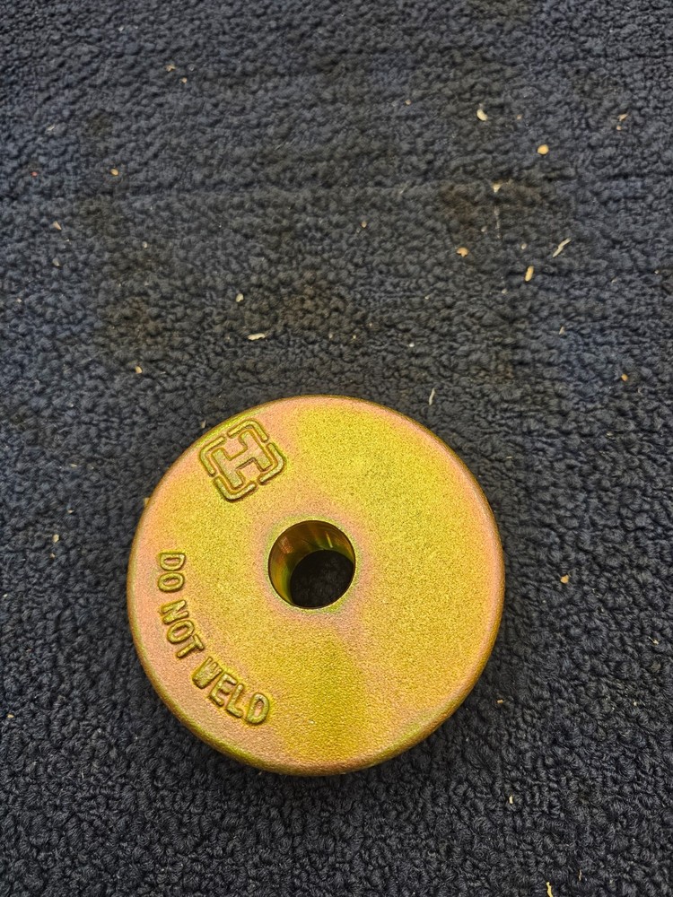 HENDRICKSON S-20924: 4" Flanged Inner Alignment Washer Concentric Collar