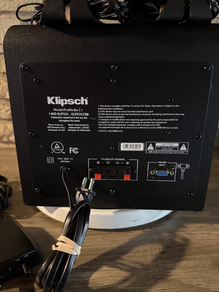 Klipsch ProMedia 2.1 THX® Bluetooth Certified Computer Speaker System. Video!