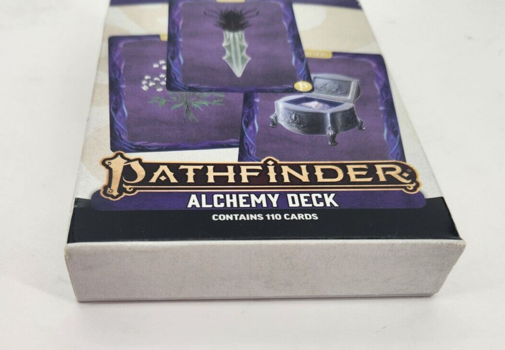 Pathfinder Alchemy Deck 2e TTRPG Alchemist Item Tabletop Reference Gaming Cards