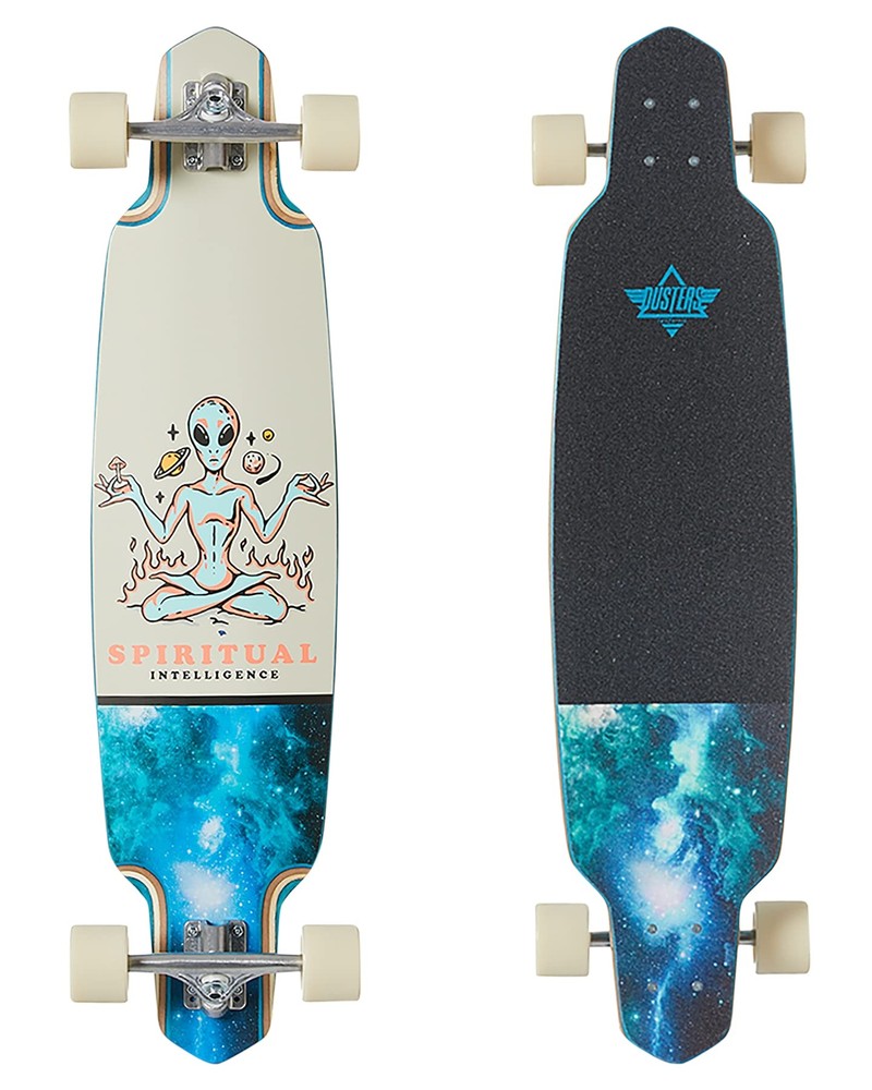 Dusters Zen Longboard Complete Sz 38in Teal