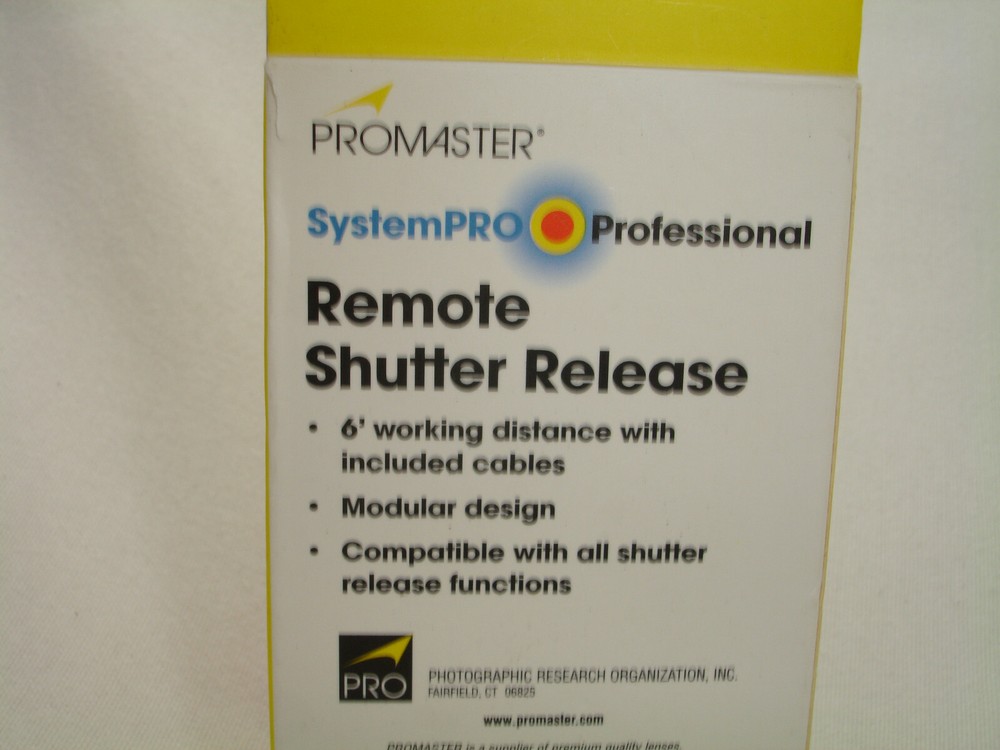 ProMaster Remote Cable Shutter release, replaces CANON RS-60