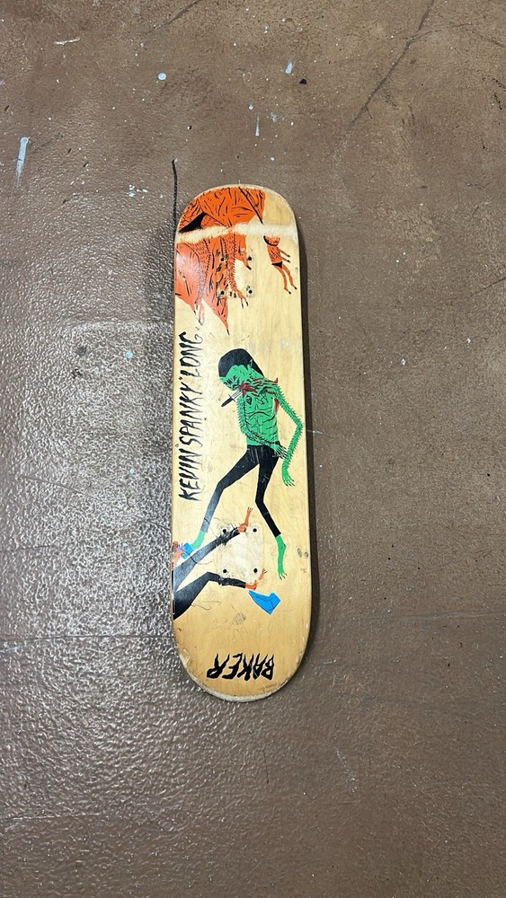 2007 Baker Neckface Kevin “Spanky” Long Skate Deck