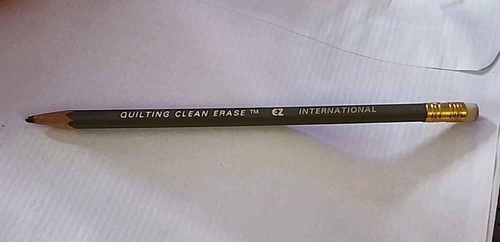 International Ez Quilting Clean Erase  Pencil With Eraser