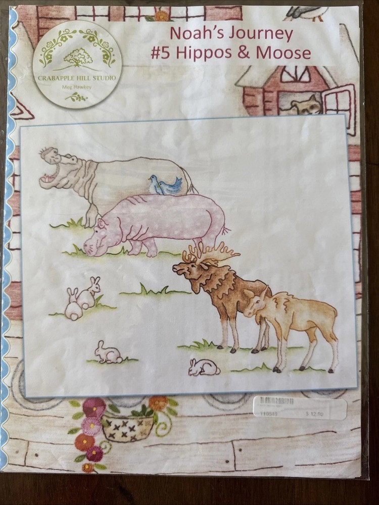 Crabapple Hill Noah’s journey BOM Quilt Pattern~Pre~owned