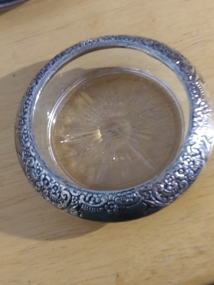 BOTTICELLI STERLING COASTER for bottle