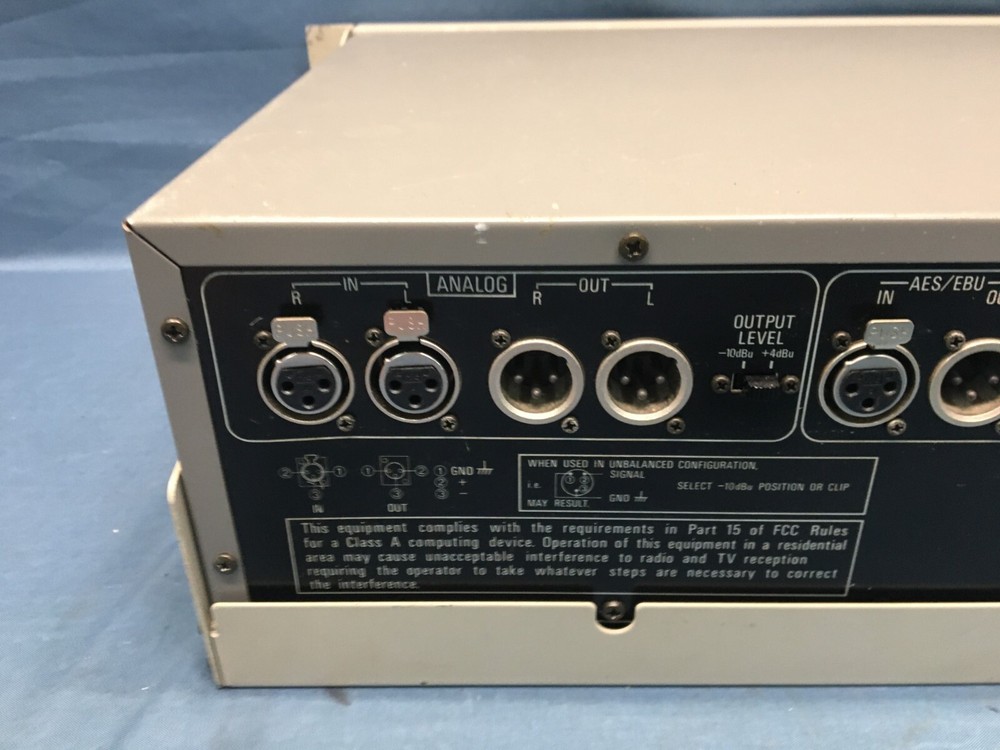 **READ**Panasonic SV-3700 DAT Digital Cassette Tape Deck W/Rack Mount 1000 Hours