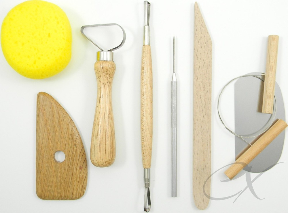 Kemper Tools Pottery Tool Kit -8 Pieces Great Quality ATPTK8