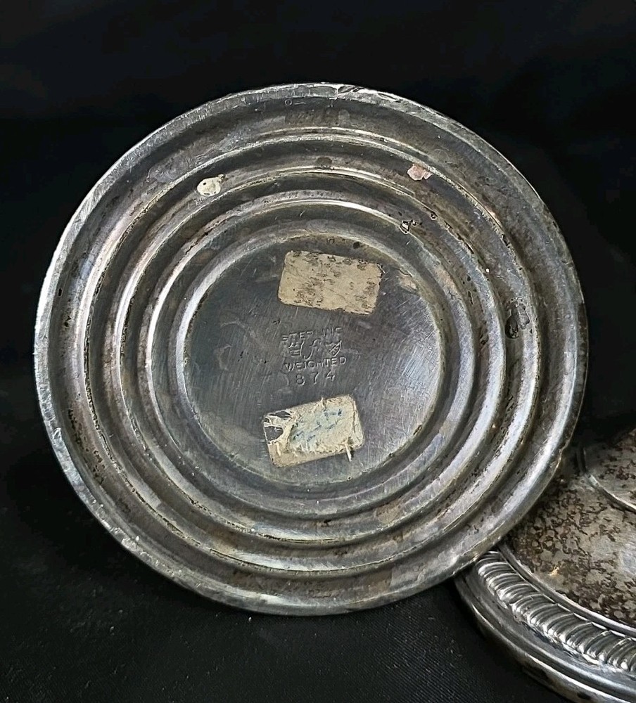 Sterling Silver Candle Holders