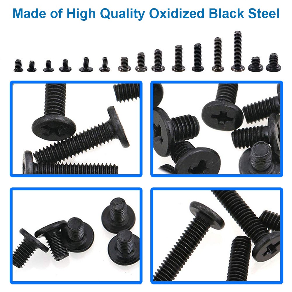 450 pcs Laptop Notebook Computer Replacement Screws Kit
