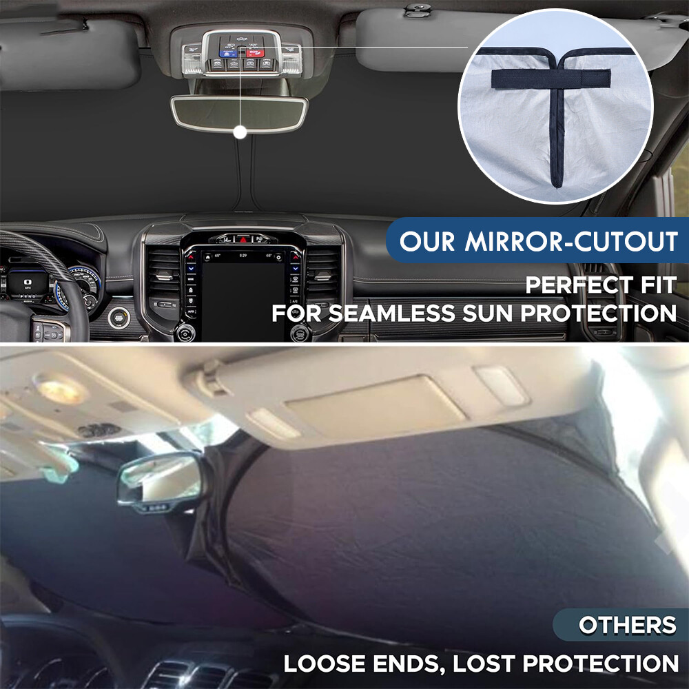 Foldable Car Windshield Front Window Sun Shade Cover Visor UV Block Protector