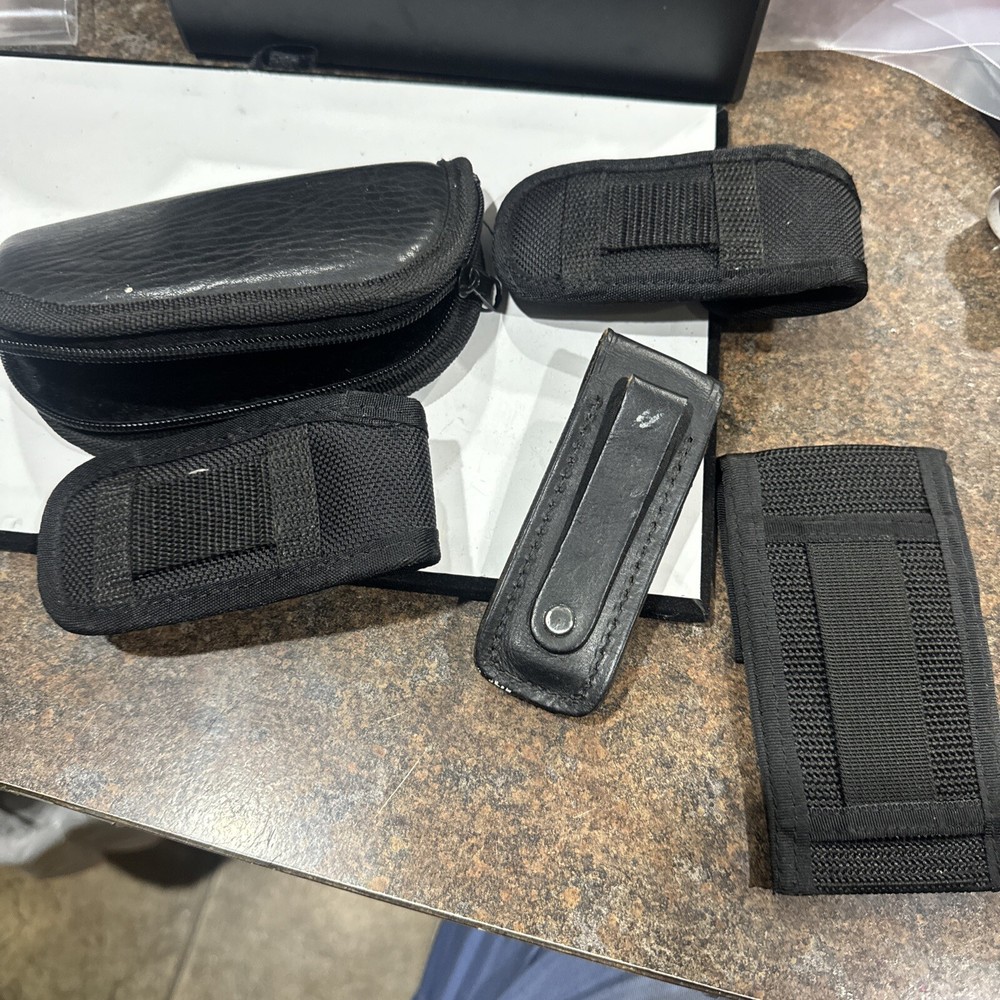 5 Assorted Knife Pouches