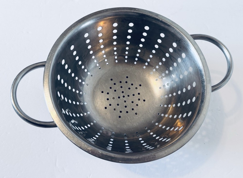Michael Graves Design Stainless Strainer Colander Footed Handled
