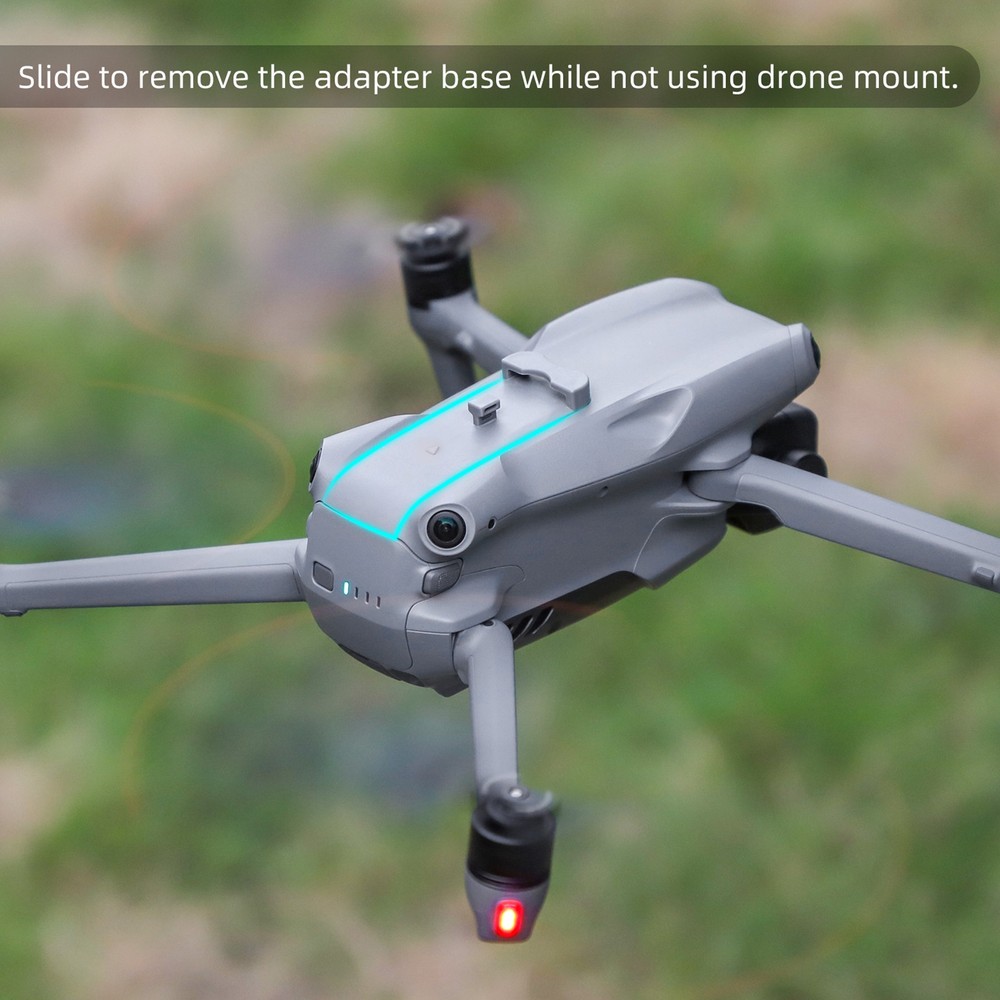 Action Camera Connector Fixed Base Adapter Mount For DJI Air 3 Drone Accessories
