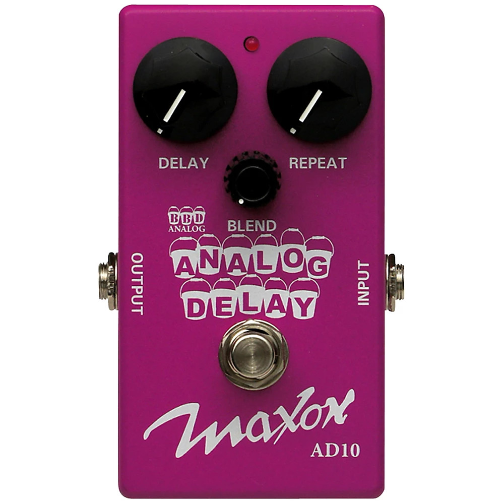 Maxon Compact Series Analog Delay Guitar Effects Pedal
