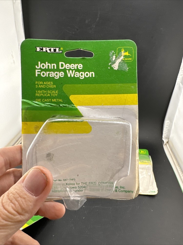 John Deere Toys Empty Boxes