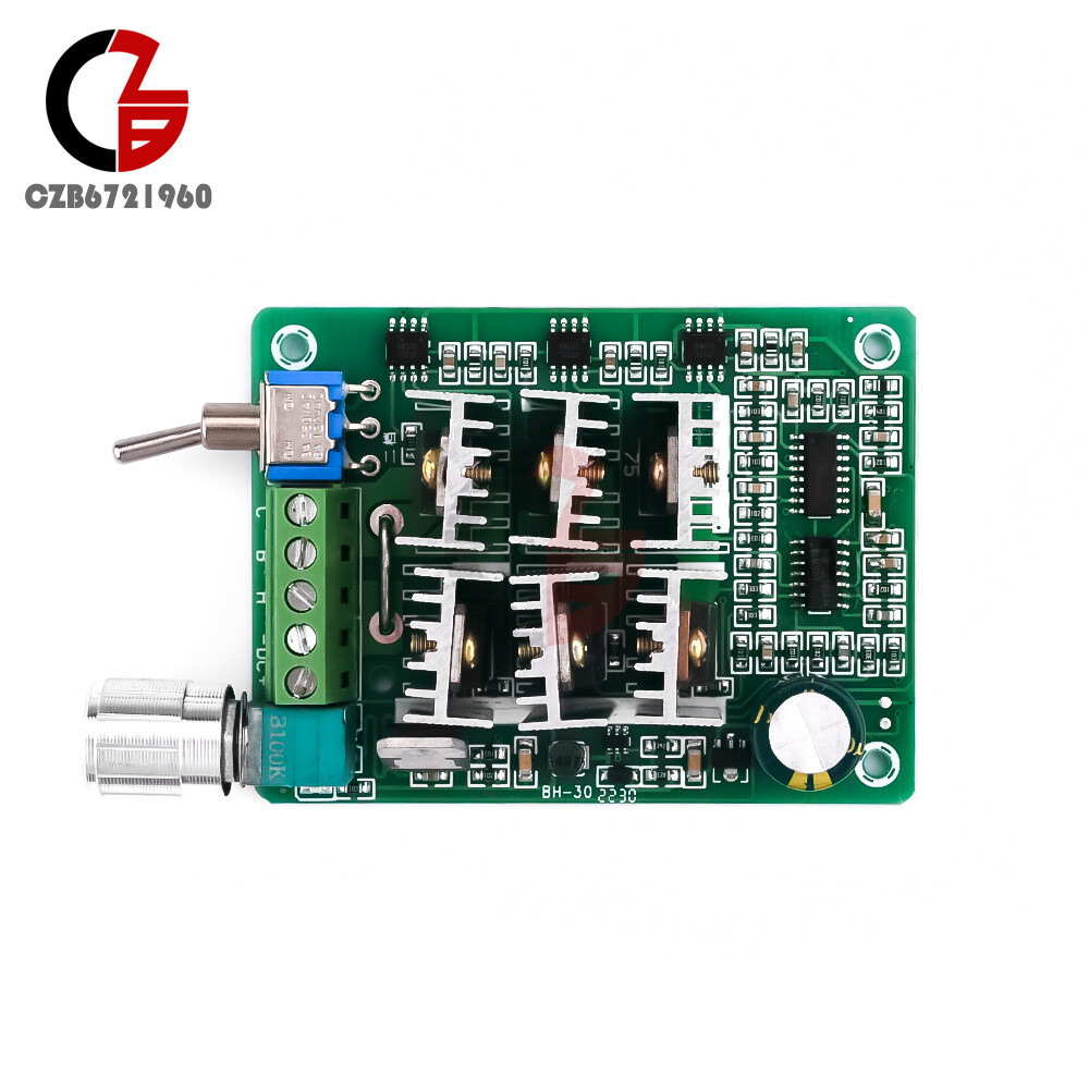 BLDC 3-Phase Sensorless Brushless Modulator Motor Speed Controller DC5-36V