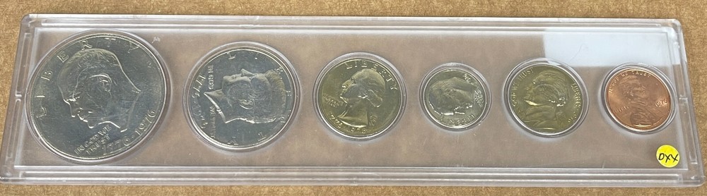 1976 US Mint Uncirculated  6 Coin set -USPC76KB