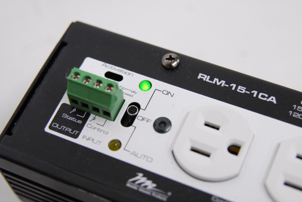 Middle Atlantic RLM-15-1CA 15 Amp Controlled Stand-Alone Power Module