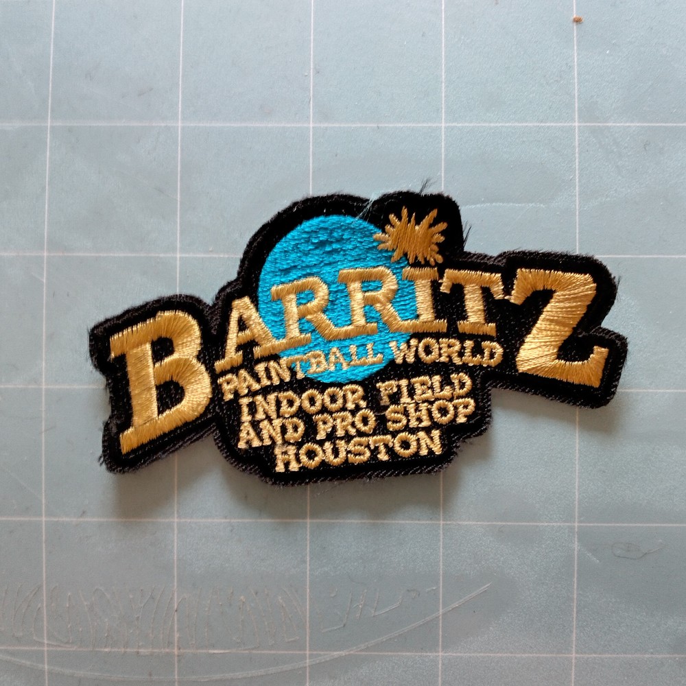Barritz Paintball World Patch size 4x2