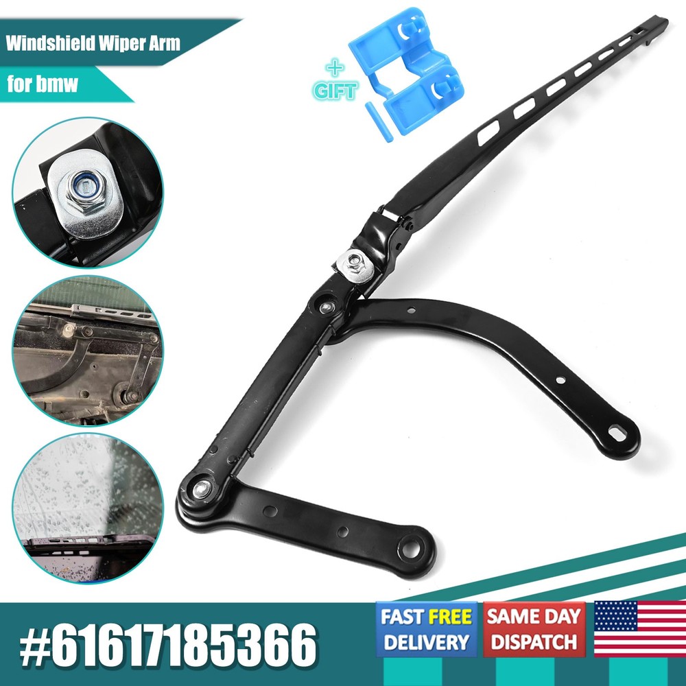 For BMW E60 E61 E63 E64  Passenger Right Front Windshield Wiper Arm 61617185366