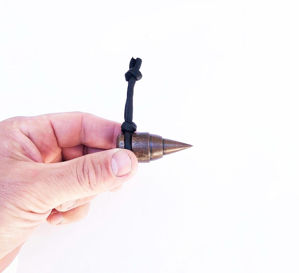 Copper Marlin Spike – Handmade Solid Ropework Fid Tool – Nautical EDC Gift