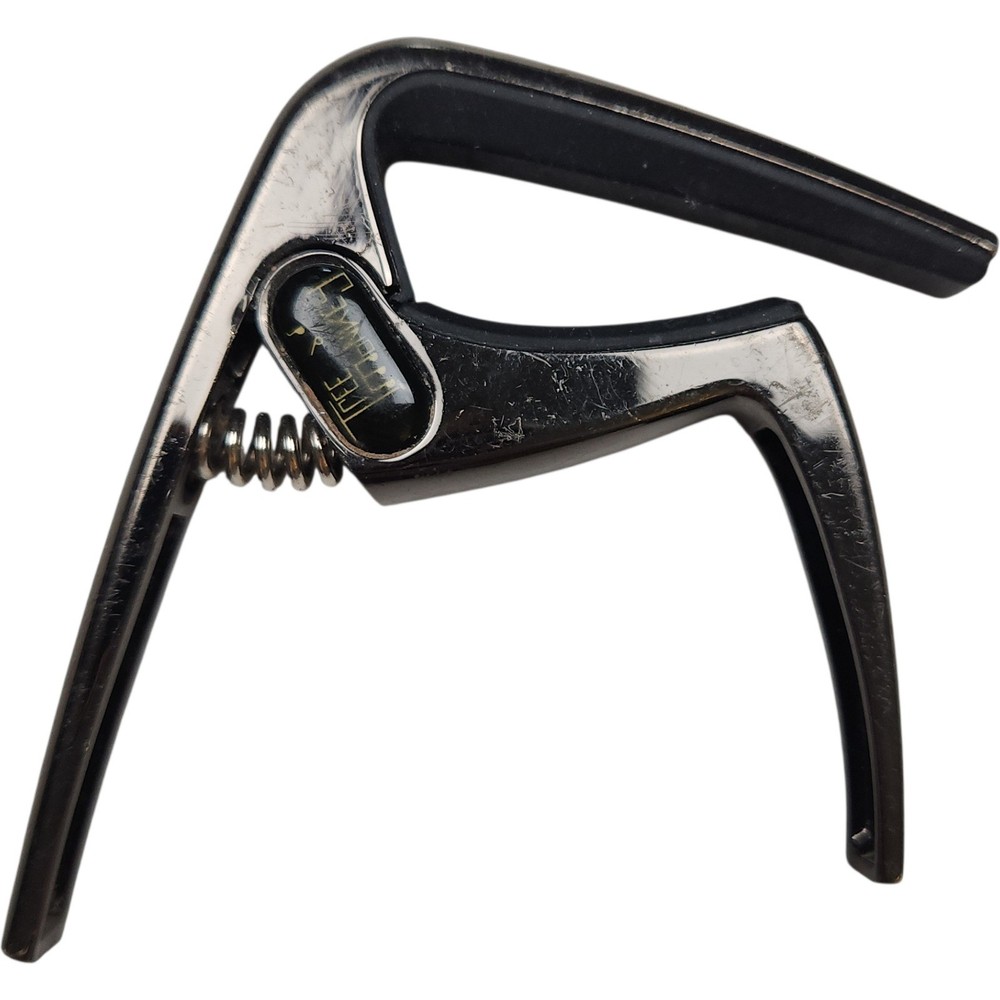 Tree Monkey Trigger Guitar Capo Dark Chrome Metal Spring Action Quick Release