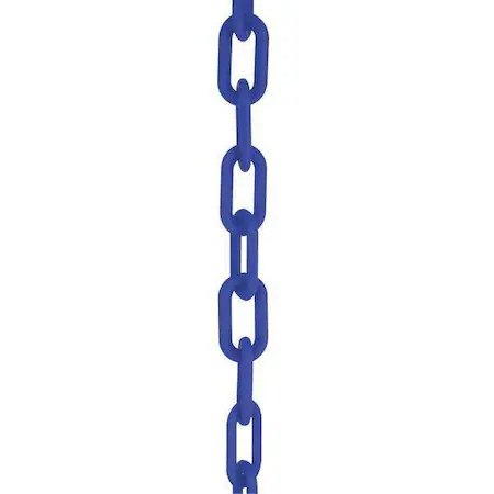 Plastic Chain, Blue, 50 Ft Length, Gloss, 51006-50