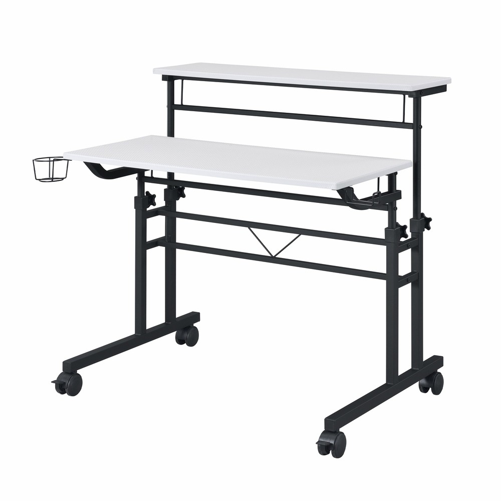 Techni Mobili Adjustable Rolling Desk