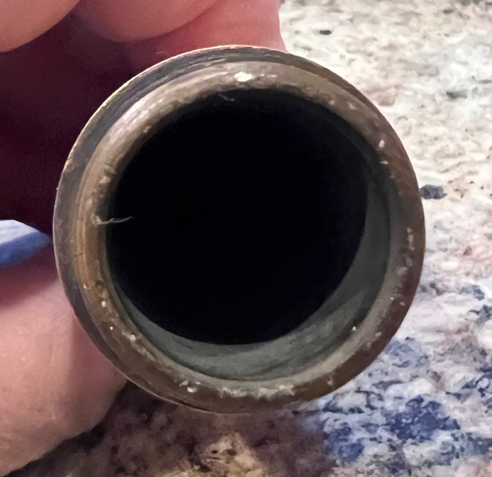 Copper Soldering Iron Tip Threaded 1 1/8" #1