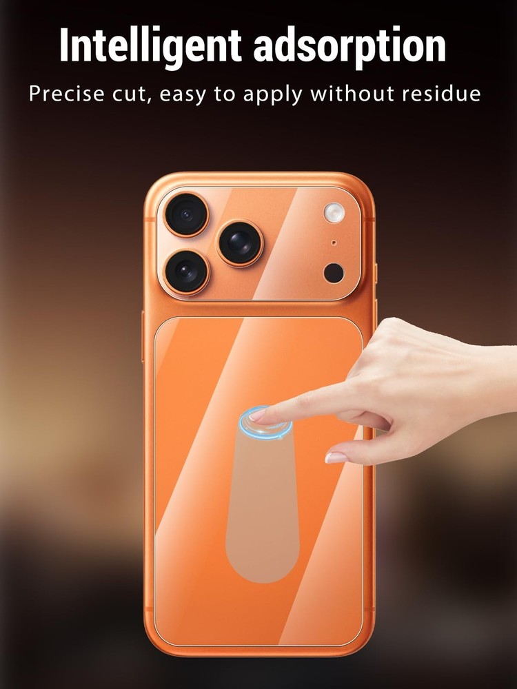For iPhone 17 Pro Max 17 Pro Tempered Glass Screen Front+Back+Camera Protector