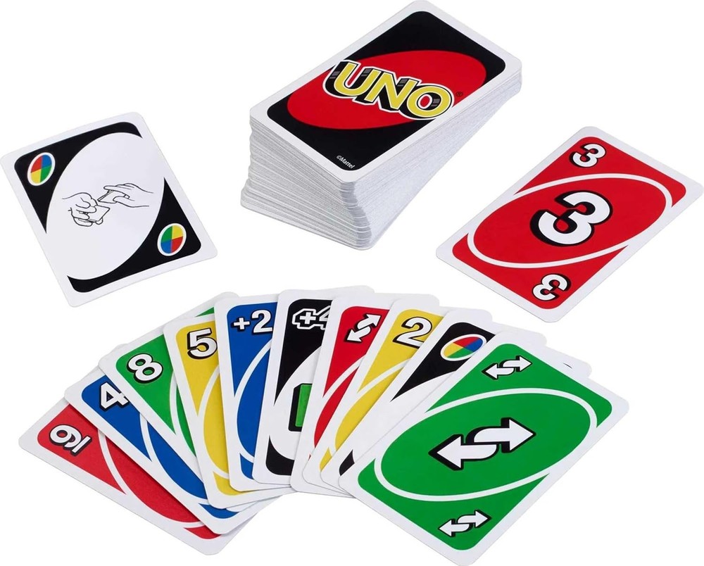 UNO Classic Colour & Number Matching Card Game 112