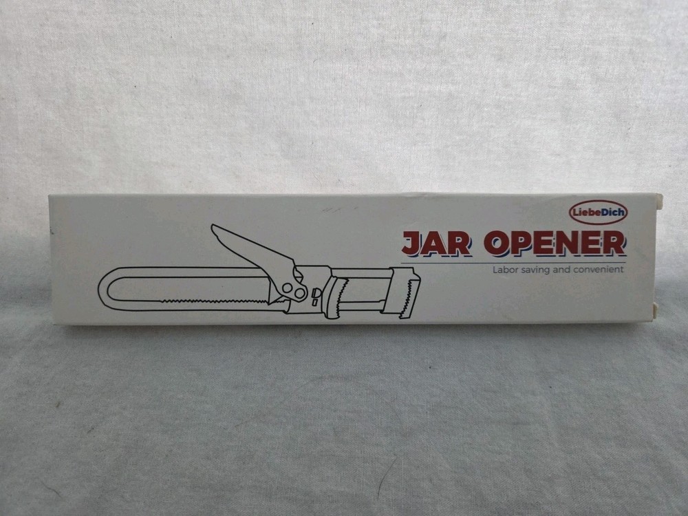 Liebedich Jar Opener for Weak Hands, Adjustable 1pc, Silver